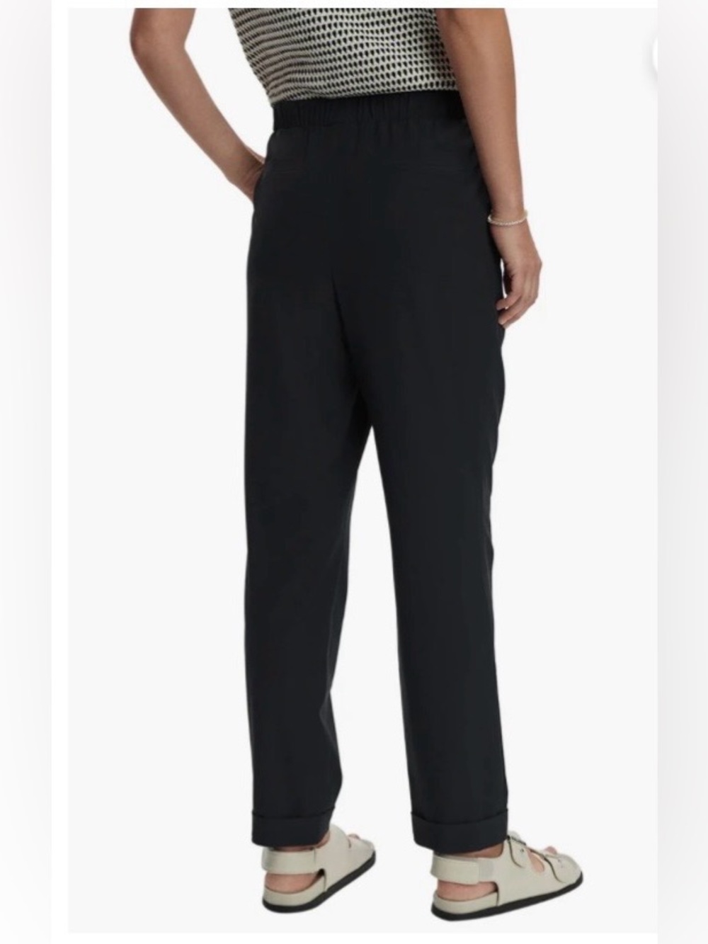 NWT Varley Alana Slim Tapered Cuff Pant 27", Size L - Picture 6 of 11